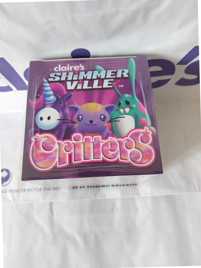 Coffret Mystère jouet à collectionner Critters Shimmer ville neuf Claire's - photo numéro 2