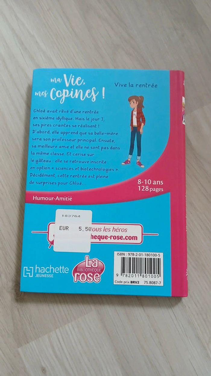 Livre Ma vie, mes copines ! - photo numéro 2