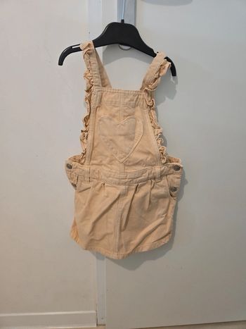 Robe rose en jeans style déchiré 5ans kiabi