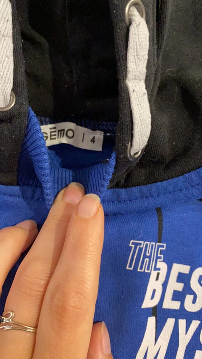 Pull à capuche garçon - photo numéro 2