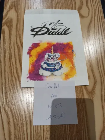 Sachet en papier Diddl A5 25 1,50€