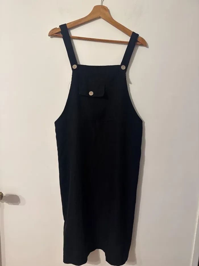 Robe salopette noire SHEIN – Taille L
