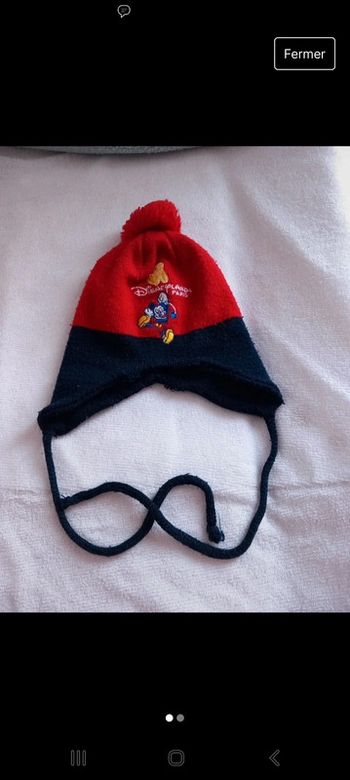 🧣bonnet 4/6 ans disneyland