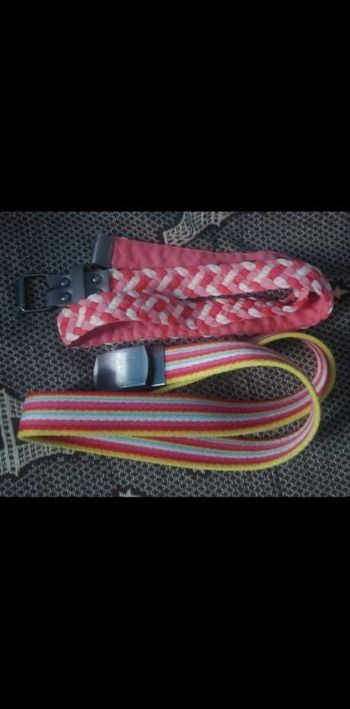 Lot de 2 ceintures 14/16ans