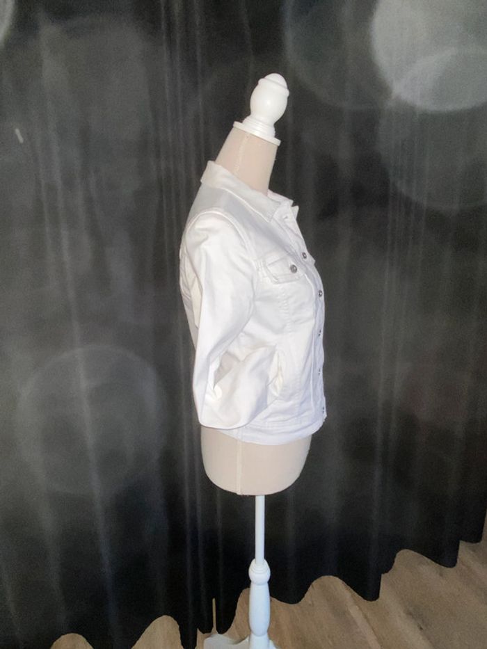 Veste blanche en jean Cache-Cache - photo numéro 3
