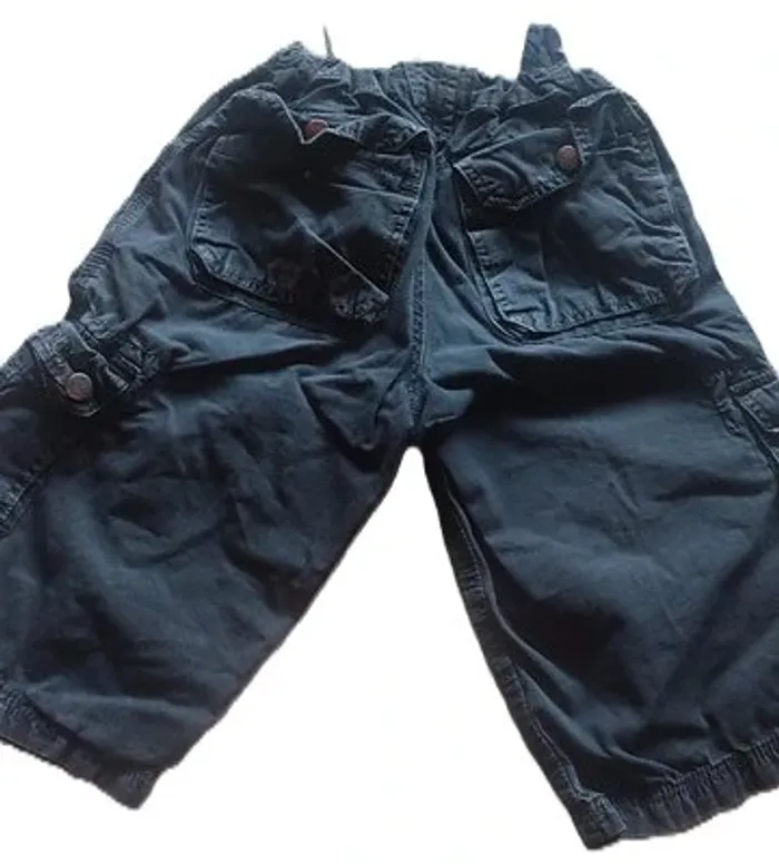 👖 Pantacourt garçon 10 ans – UBR – Gris foncé - photo numéro 2