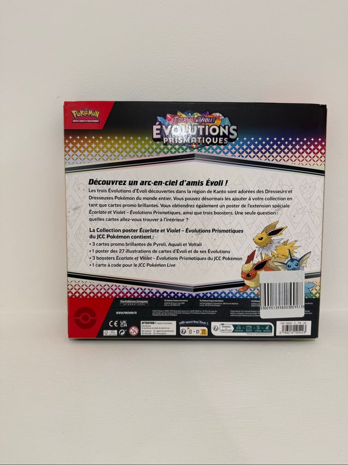 Coffret poster ev8.5 évolutions prismatique - photo numéro 2
