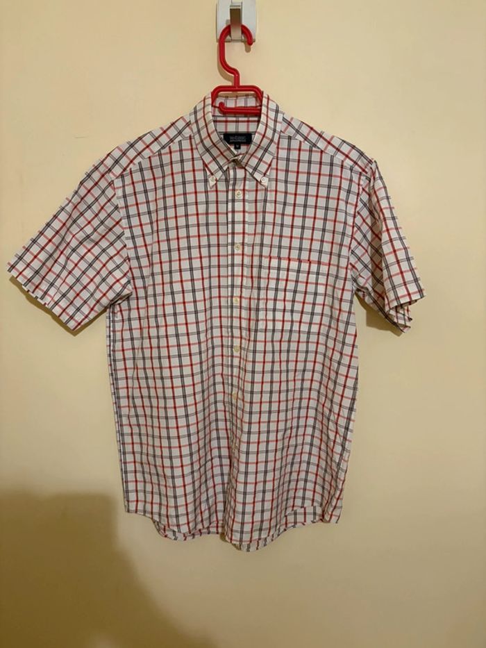 🌹 Chemise à carreaux rouge, bleu & blanche 🌹