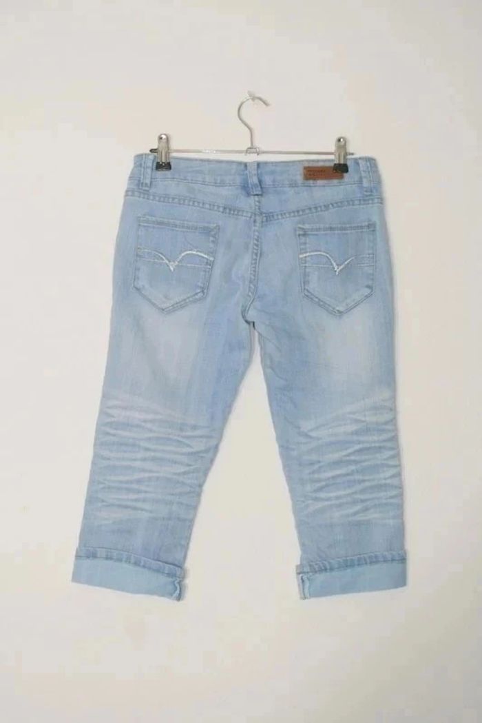Jeans pantacourt taille petit 38 - photo numéro 3