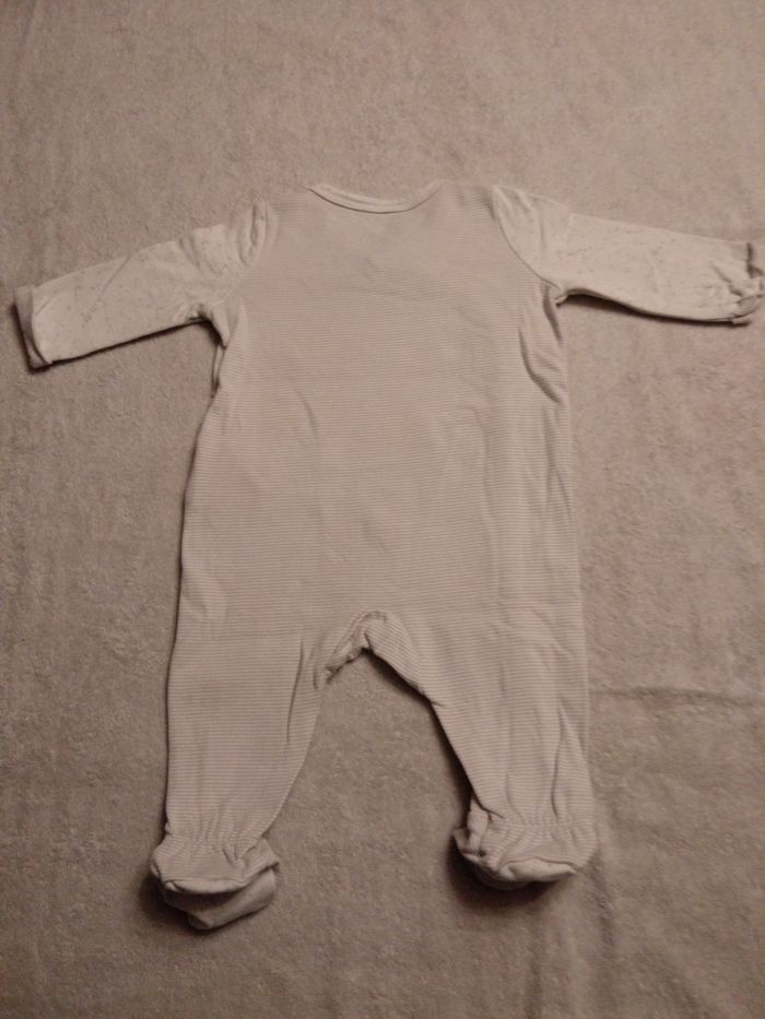 Pyjamas grenouillère Sergent Major 3 mois (réf perso C36)(familleac72) - photo numéro 2