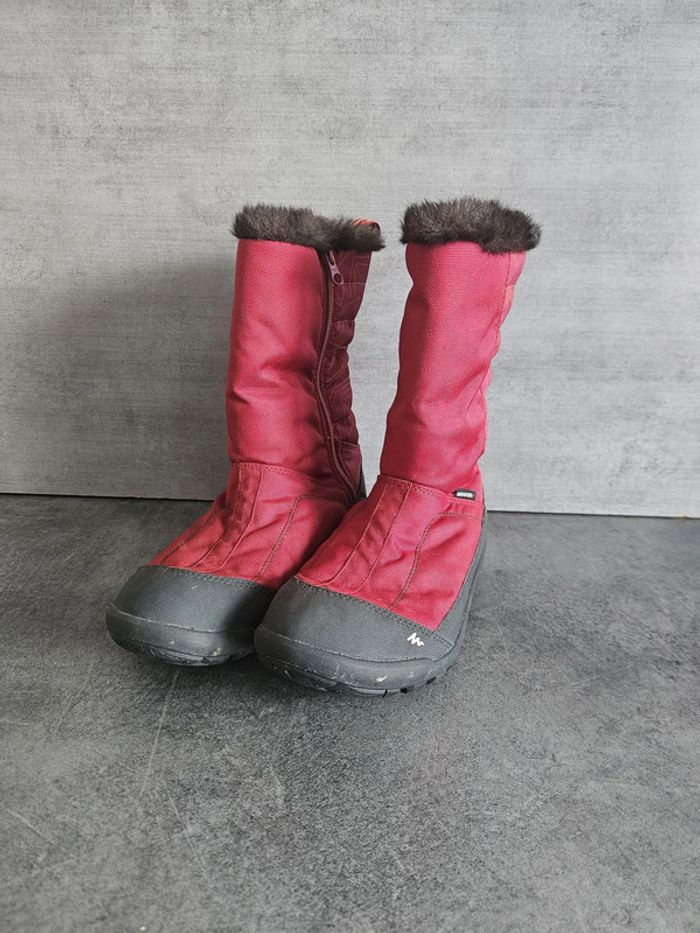 Bottes de neige / après-ski femme - Pointure 38 - Quechua - Rouge rose