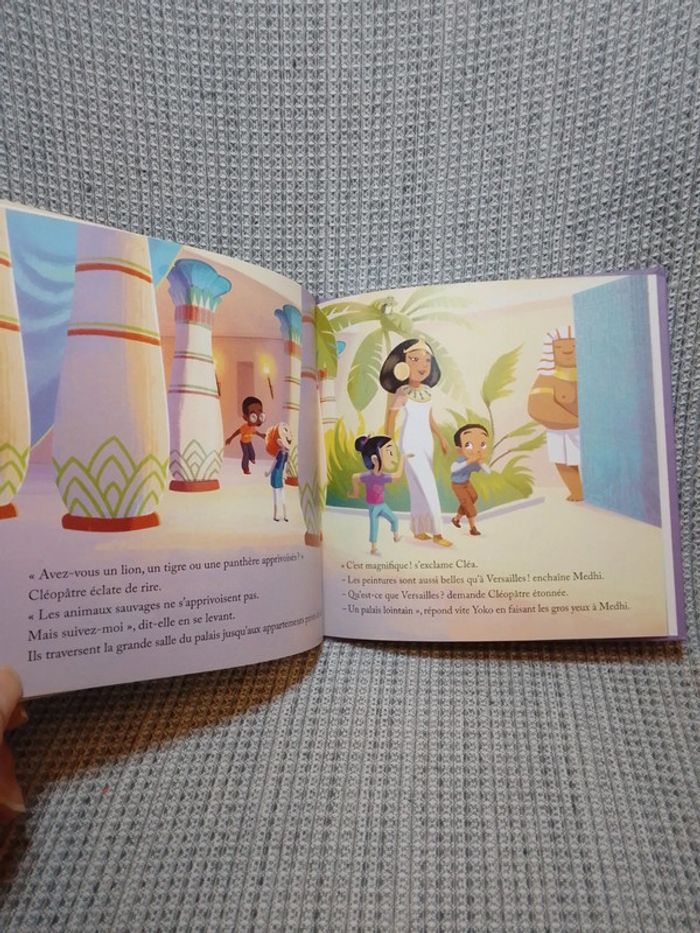 Les fauves de Cléopâtre / série Le Club des Aventuriers de l'Histoire - photo numéro 9