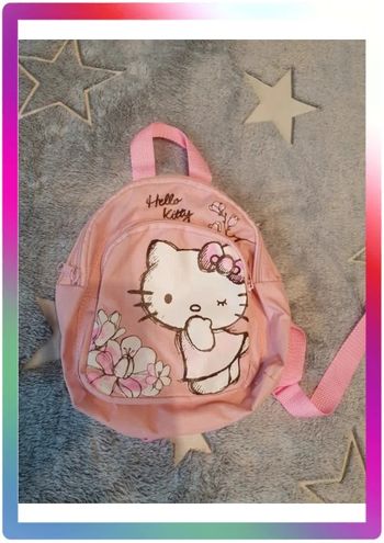 Sac à dos rose hello kitty