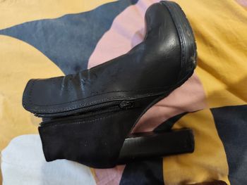 Bottines a talon Noir
