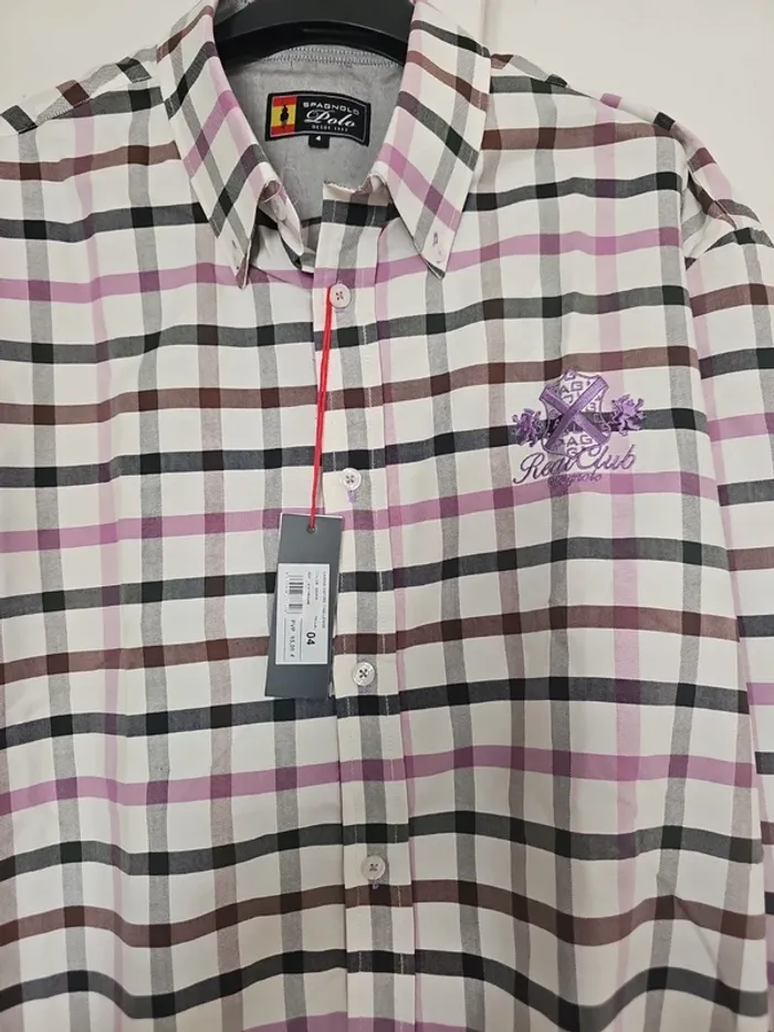 Chemise homme taille 4 espagnole polo - photo numéro 3