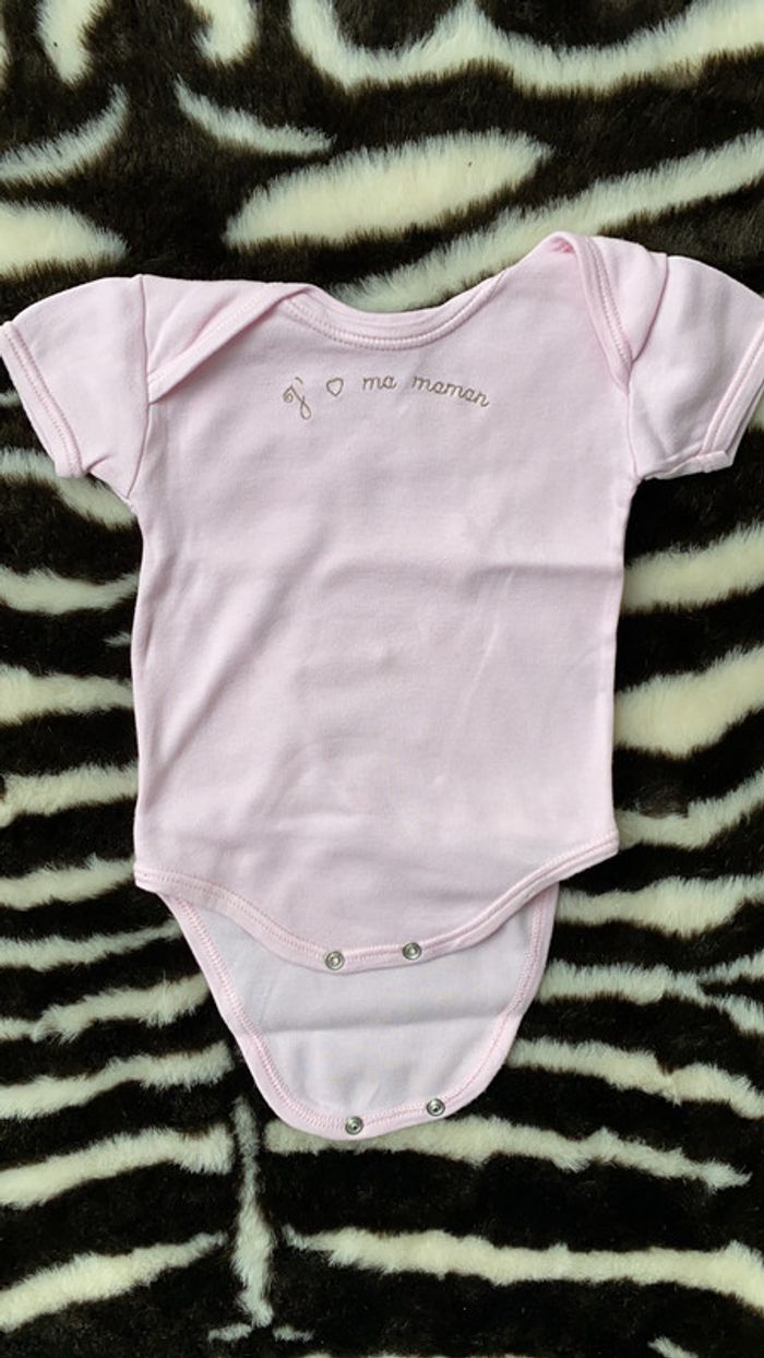Body manches courtes 12 mois