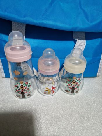 Biberons Mam en verre 170/260ml