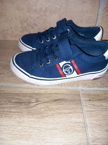 Baskets toile garçon 30 sergio tacchini