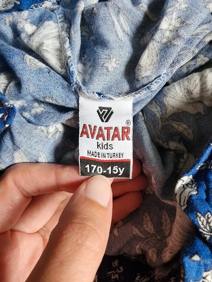 🥰Pantalon fluide fleurie Avatar Taille 15ans🥰 - photo numéro 6