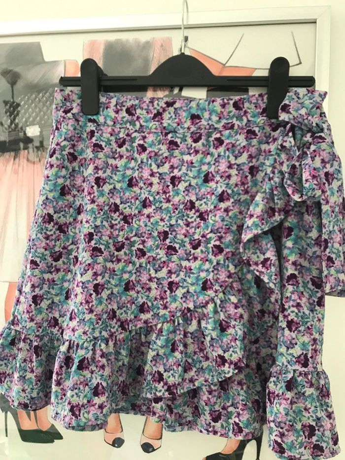Jupe fleurs liberty 38 - photo numéro 5