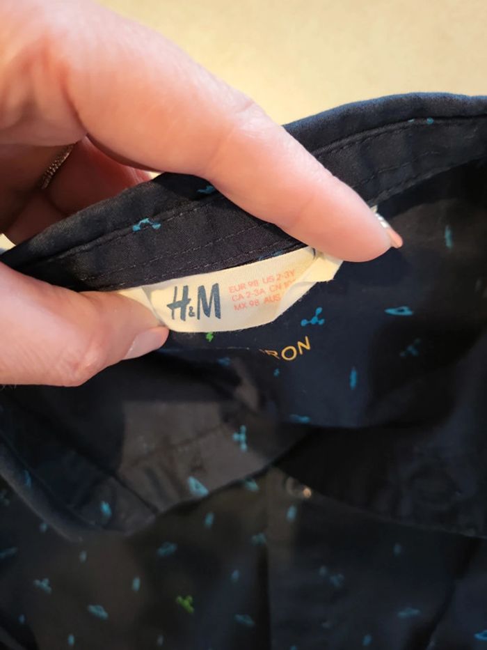 Chemise garçon 3 ans H&M - photo numéro 3
