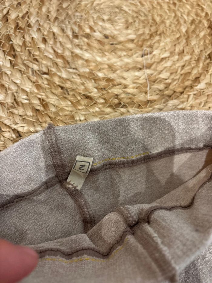 Collant femme taille 2 beige - photo numéro 3