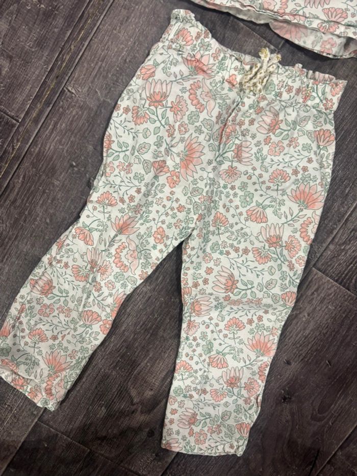 Ensemble fleuri 24 mois - photo numéro 3