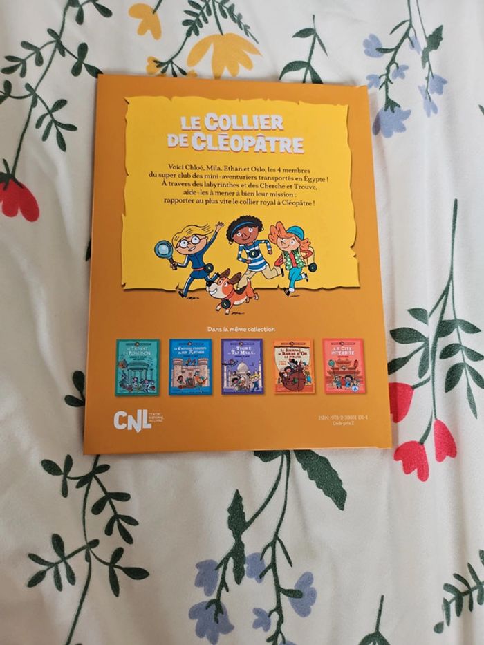 Livre : cherche et trouve labyrinthe : Le collier de cleopatre - photo numéro 2