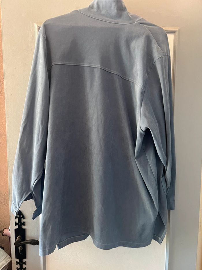 Manteau femme velours taille 50 sans marque très bon état - photo numéro 4