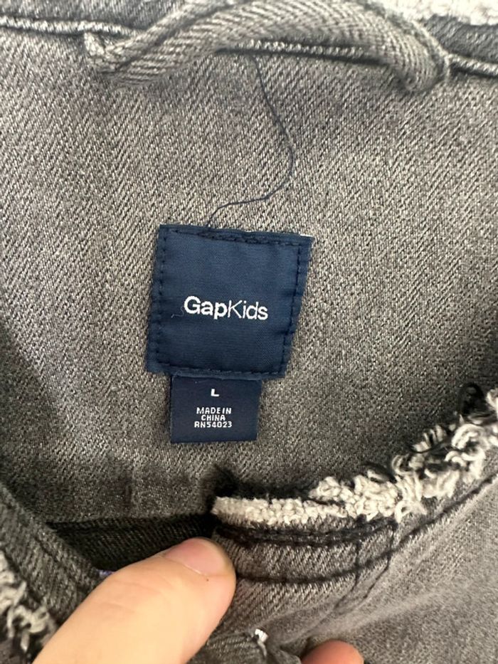 Veste en jean fille, taille 140 cm, marque gap - photo numéro 3