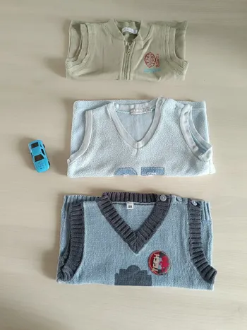 3 gilet sans manche