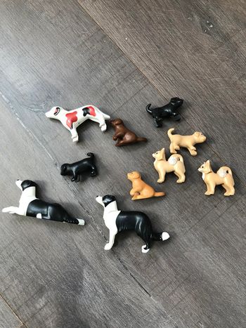 Lot de 10 chiens 🐕 playmobil