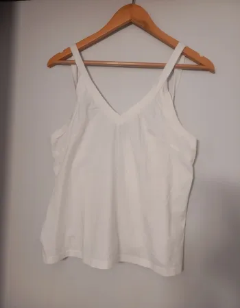 Débardeur blanc Sheilay