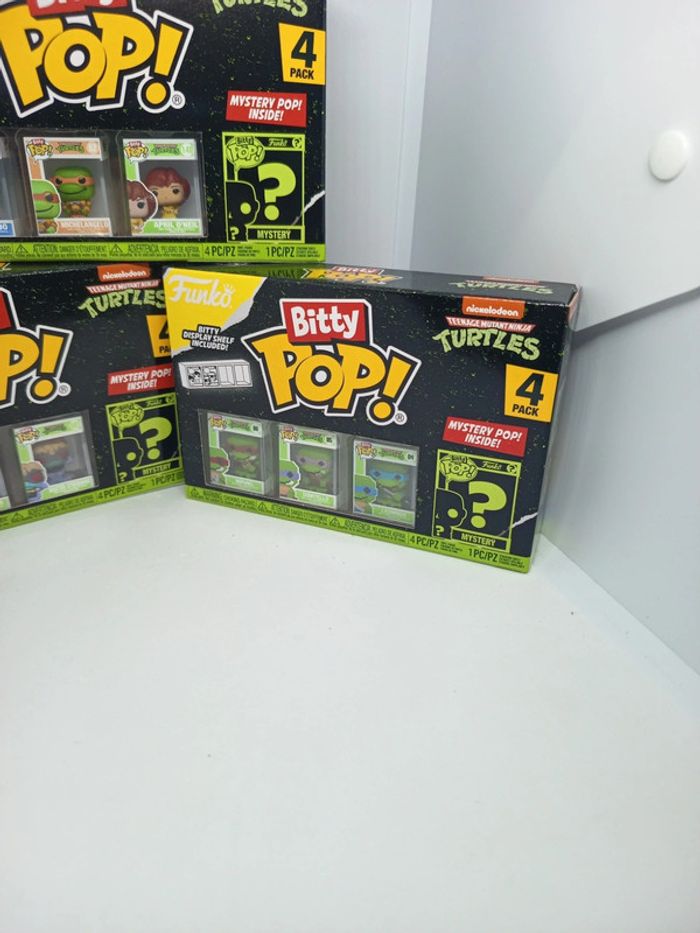 Lot de 3 - Funko Bitty Pop - Tortue Ninja - photo numéro 3