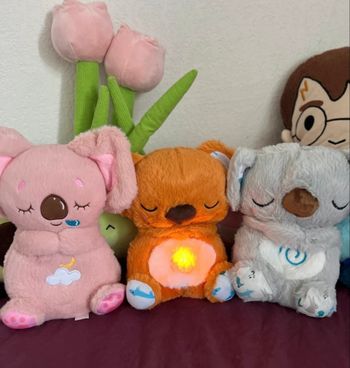 Koala veilleuse lumineuse mélodieuse qui respire