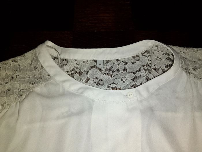 Chemisier femme blanc - photo numéro 4