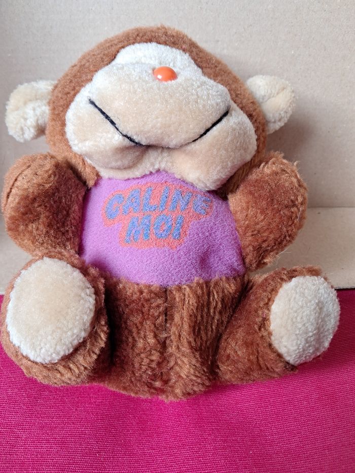 Peluche petit ours "câline moi" - photo numéro 2