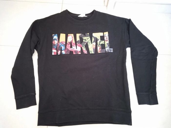 Sweat Marvel 11-12 ans