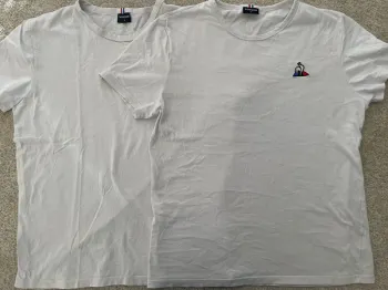 Lot 2 t-shirts manches courtes Le coq sportif 🌻