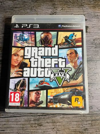 Gran theft auto V - Jeu PS3 sans notice/Carte PAL Sony