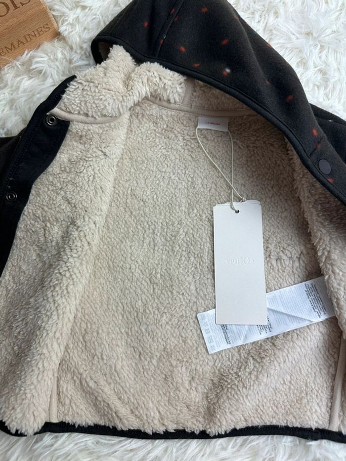 🖤 Veste polaire S.Oliver – Taille 6 mois - photo numéro 3