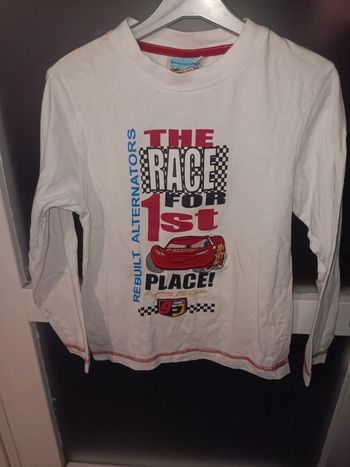 T-shirt cars 7/8 ans