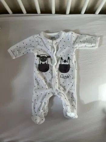 Pyjama naissance mixte