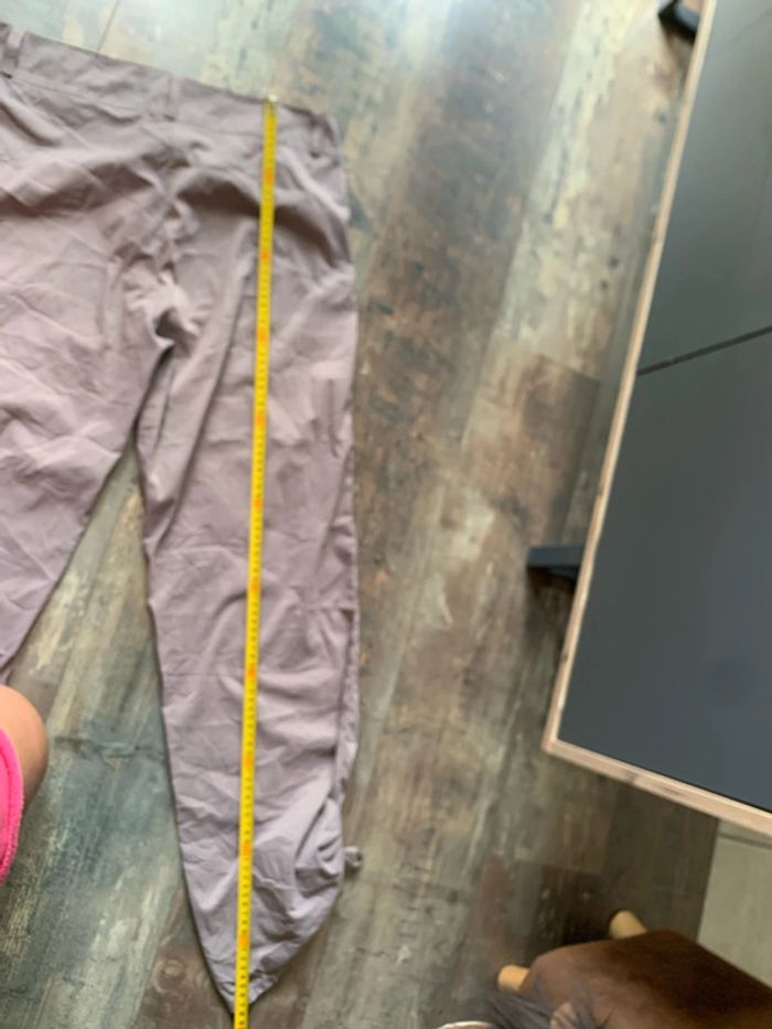 Pantalon toile rosé - photo numéro 10