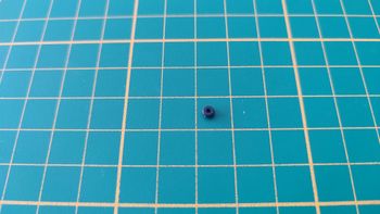 Rotule du rétroviseur 98E pièce détachée Porsche 911 Carrera RS 2.7 1/8 1/8ème Altaya #B37