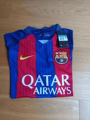 Maillot de foot FC Barcelone, saison 2016-2017, taille M, neuf avec étiquette 