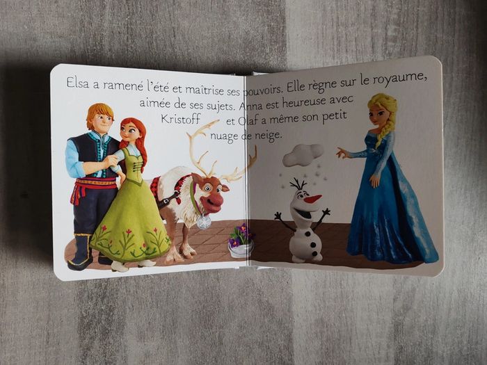 Livre l'imagerie des bébés la reine des neiges - photo numéro 4