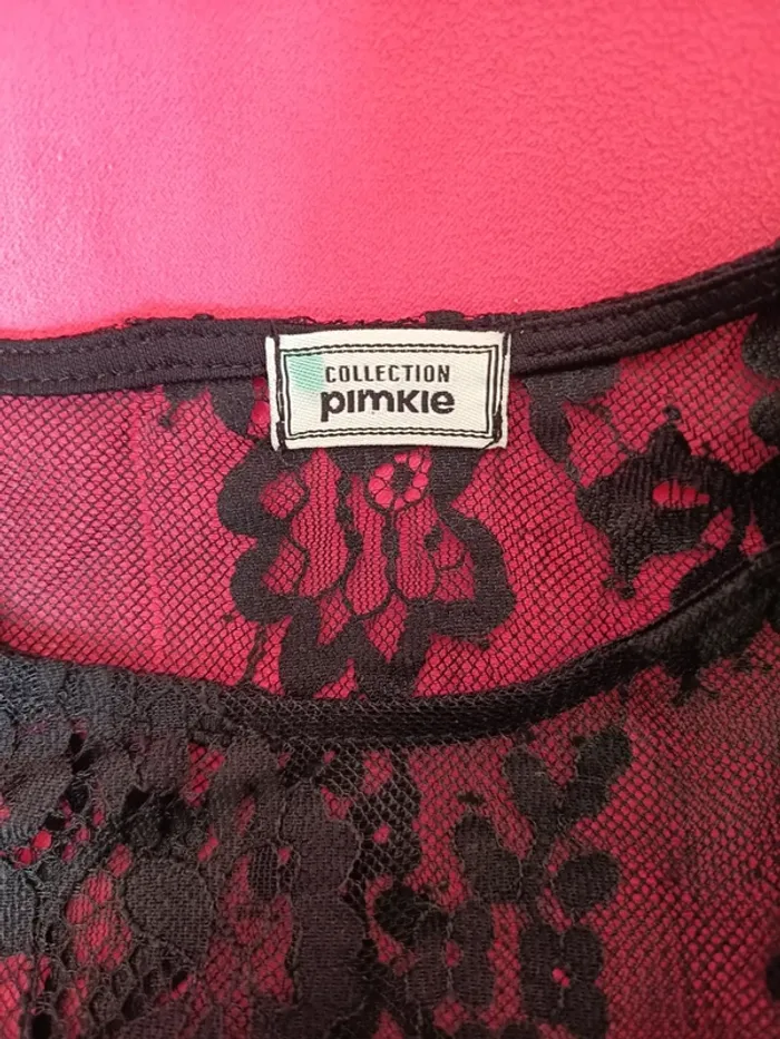 Haut dentelle Manches courtes Marque Pimkie (A187) - photo numéro 2