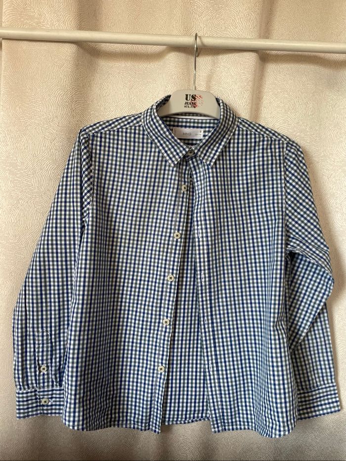 Chemise Vichy 8 ans Mango - photo numéro 4