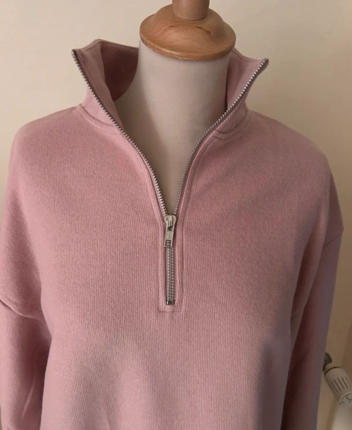Pull camionneur oversize, rose, Asos - photo numéro 2